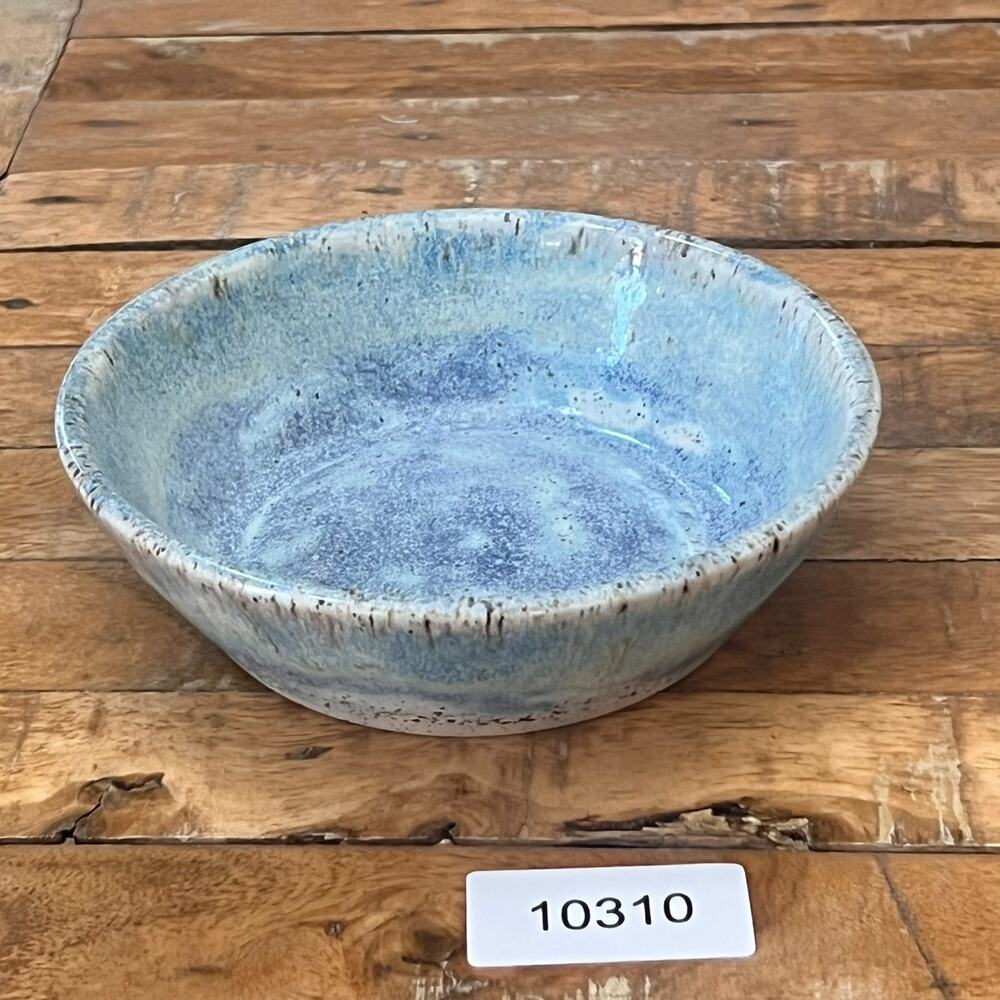 Handmade Pottery Art Clay Bowl 6.5" Multicolor Speckled Glaze - Picture 9 of 9